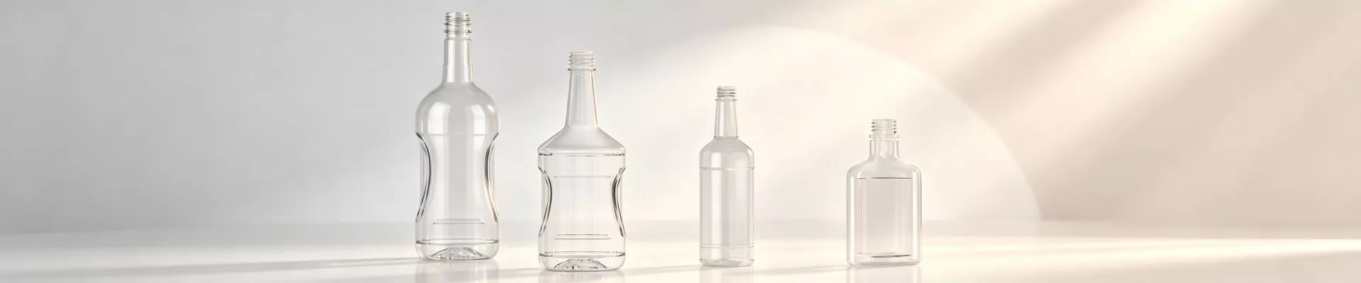 PET plastikiniai buteliai