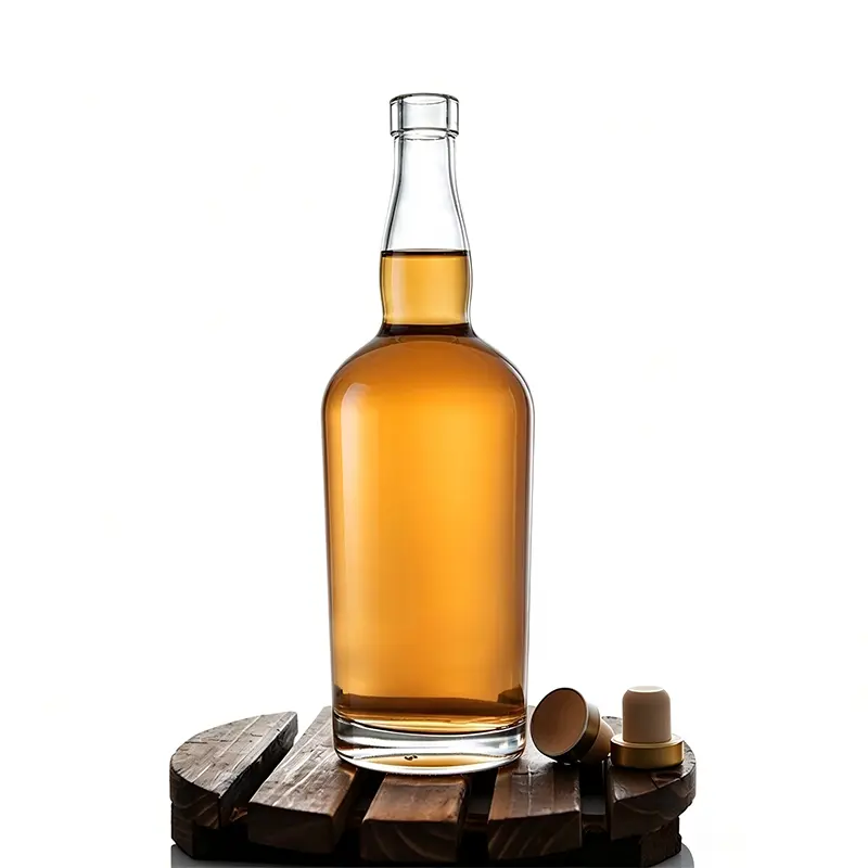 750 ml Tennessee Glass Liquor Bottle Bar viršus