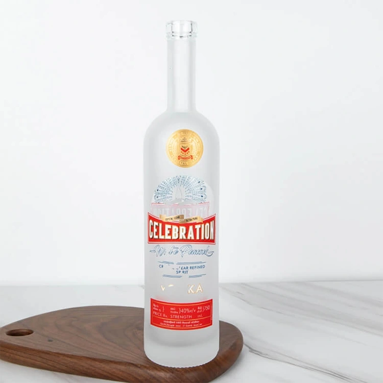 750 ml Arizonos apvalaus stiklo spiritinis butelis